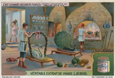 Römische Küche in Pompeji